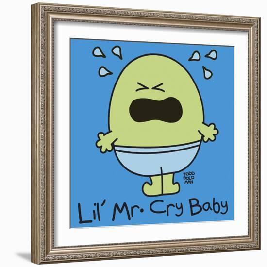 Lil Mr Cry Baby-Todd Goldman-Framed Giclee Print