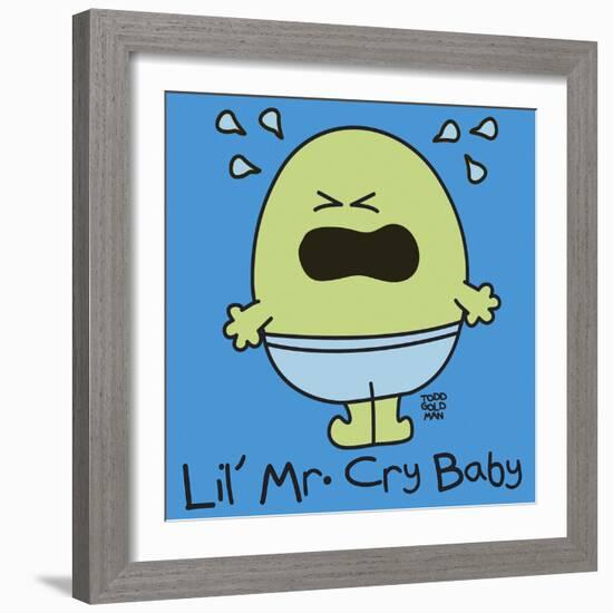 Lil Mr Cry Baby-Todd Goldman-Framed Giclee Print