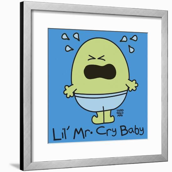 Lil Mr Cry Baby-Todd Goldman-Framed Giclee Print