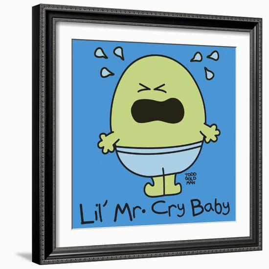 Lil Mr Cry Baby-Todd Goldman-Framed Giclee Print