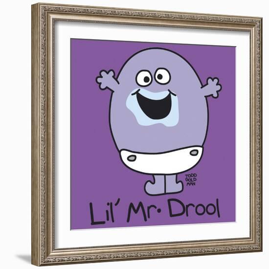 Lil Mr Drool-Todd Goldman-Framed Giclee Print