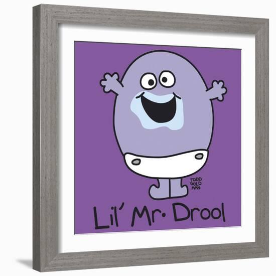 Lil Mr Drool-Todd Goldman-Framed Giclee Print