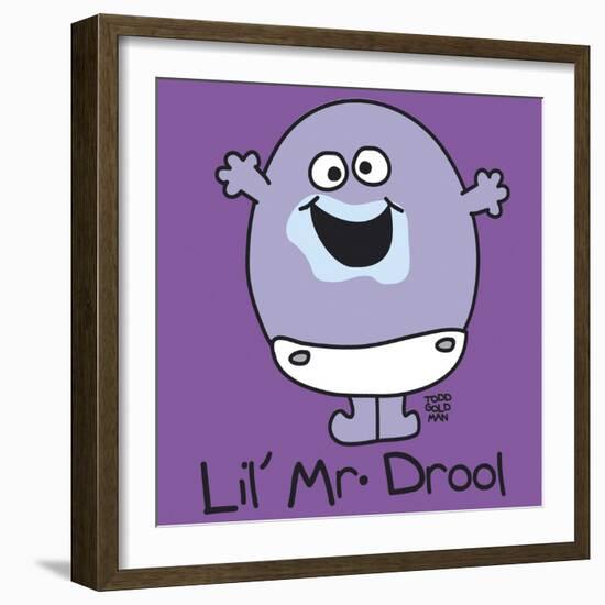 Lil Mr Drool-Todd Goldman-Framed Giclee Print
