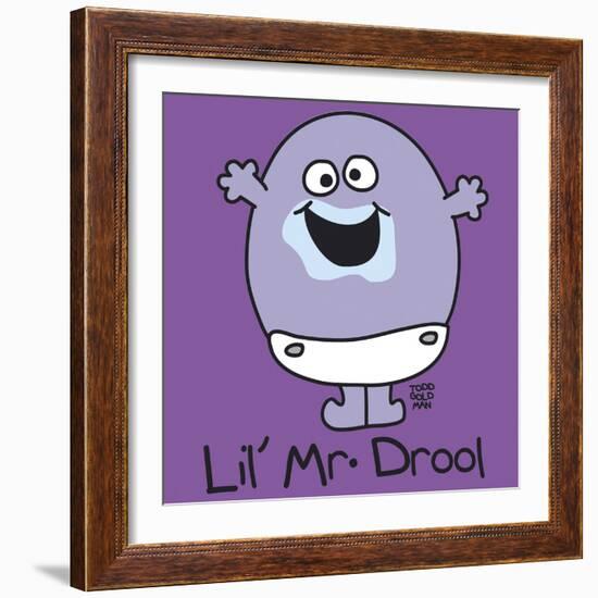 Lil Mr Drool-Todd Goldman-Framed Giclee Print