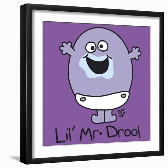 Lil Mr Drool-Todd Goldman-Framed Giclee Print