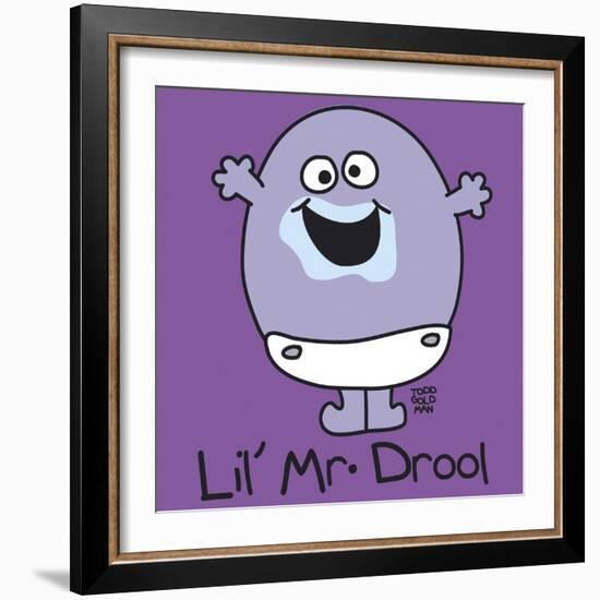 Lil Mr Drool-Todd Goldman-Framed Giclee Print