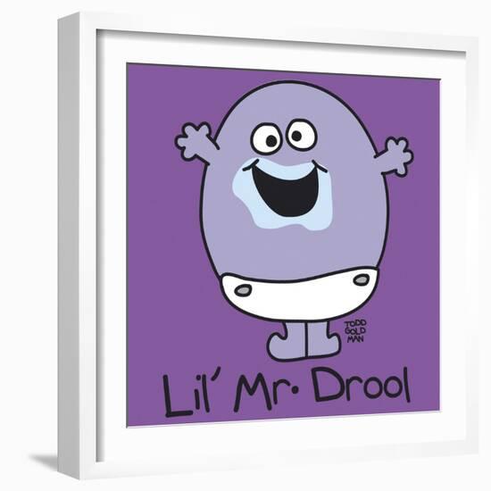 Lil Mr Drool-Todd Goldman-Framed Giclee Print