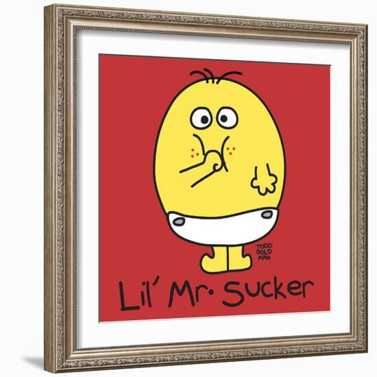 Lil Mr Sucker-Todd Goldman-Framed Giclee Print