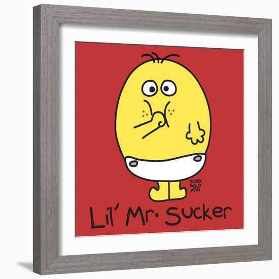 Lil Mr Sucker-Todd Goldman-Framed Giclee Print