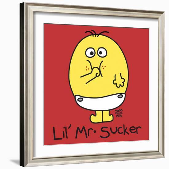 Lil Mr Sucker-Todd Goldman-Framed Giclee Print