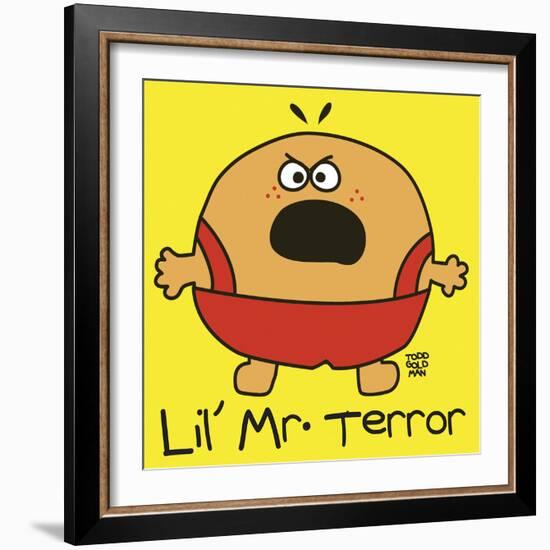 Lil Mr Terror-Todd Goldman-Framed Giclee Print