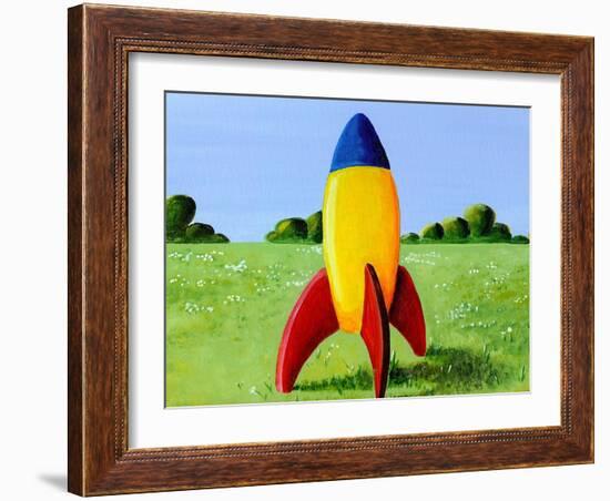 Lil Rocket-Cindy Thornton-Framed Art Print