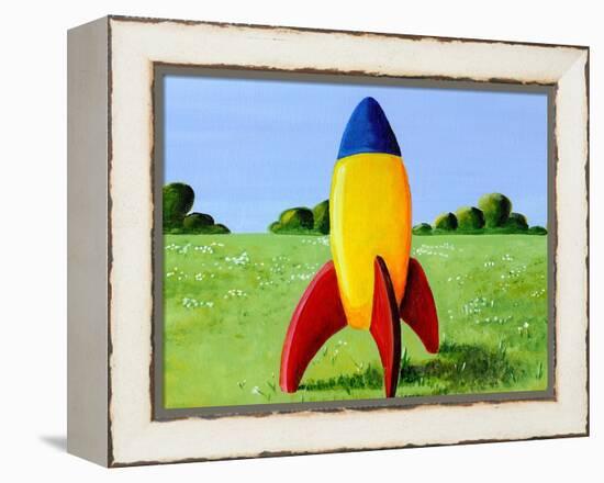 Lil Rocket-Cindy Thornton-Framed Stretched Canvas