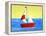 Lil Sailboat-Cindy Thornton-Framed Stretched Canvas