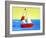 Lil Sailboat-Cindy Thornton-Framed Art Print