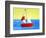 Lil Sailboat-Cindy Thornton-Framed Art Print