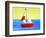 Lil Sailboat-Cindy Thornton-Framed Art Print