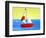 Lil Sailboat-Cindy Thornton-Framed Art Print