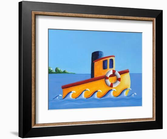 Lil Tugboat-Cindy Thornton-Framed Premium Giclee Print