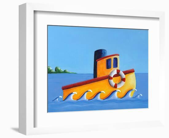 Lil Tugboat-Cindy Thornton-Framed Art Print