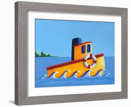 Lil Tugboat-Cindy Thornton-Framed Art Print