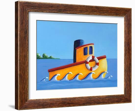 Lil Tugboat-Cindy Thornton-Framed Art Print