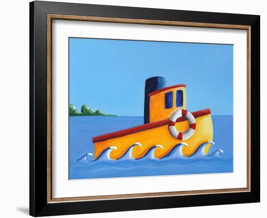 Lil Tugboat-Cindy Thornton-Framed Art Print