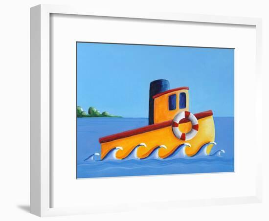 Lil Tugboat-Cindy Thornton-Framed Art Print