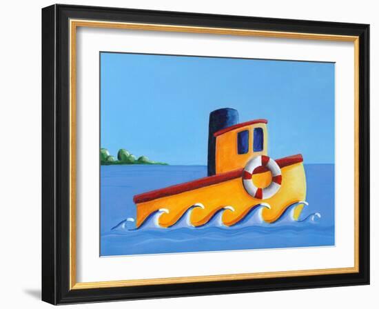 Lil' Tugboat-Cindy Thornton-Framed Art Print