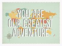 Greatest Adventure-Lila Fe-Framed Art Print