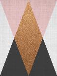 Geometric Pink Bronze-LILA X LOLA-Art Print