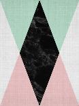 Geometric Pink Grey-LILA X LOLA-Art Print