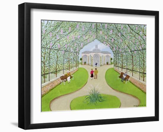 Lilac Arbour-Mark Baring-Framed Giclee Print