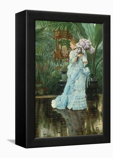 Lilac-Bouquet-James Tissot-Framed Premier Image Canvas