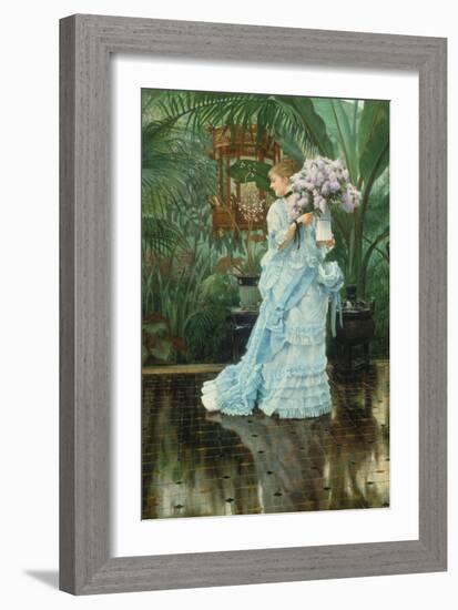 Lilac-Bouquet-James Tissot-Framed Giclee Print