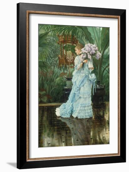 Lilac-Bouquet-James Tissot-Framed Giclee Print