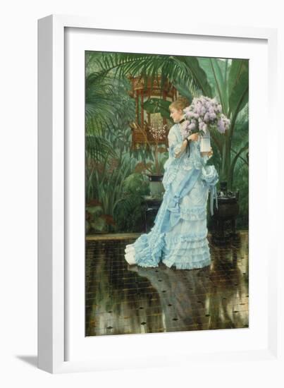 Lilac-Bouquet-James Tissot-Framed Giclee Print