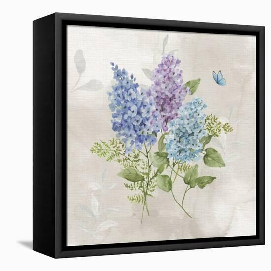 Lilac Cluster I-null-Framed Stretched Canvas