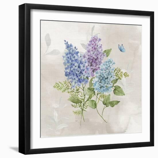 Lilac Cluster I-null-Framed Art Print