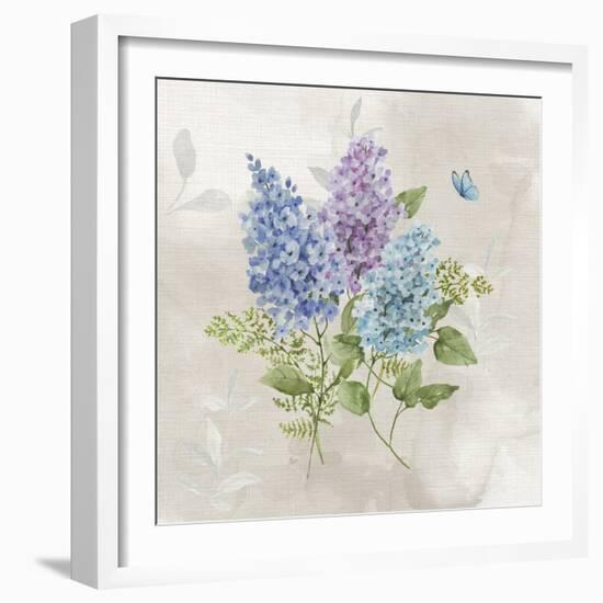 Lilac Cluster I-null-Framed Art Print