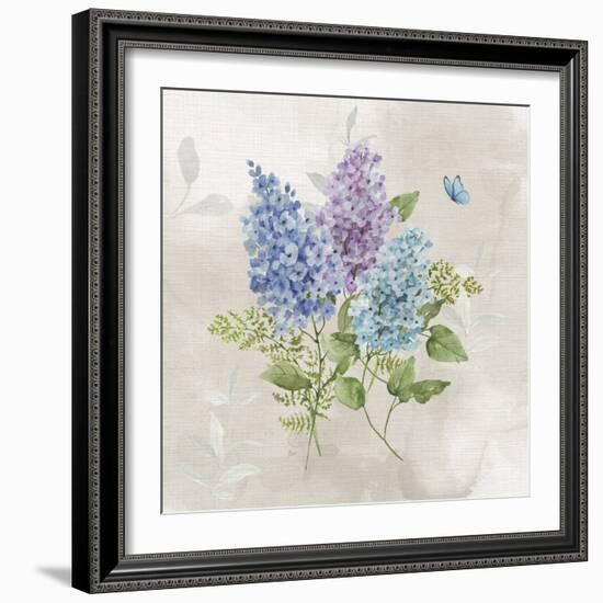 Lilac Cluster I-null-Framed Art Print