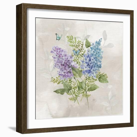 Lilac Cluster II-null-Framed Art Print