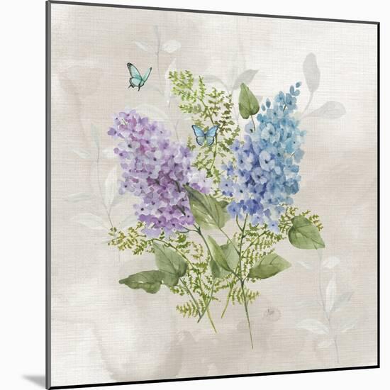 Lilac Cluster II-null-Mounted Art Print