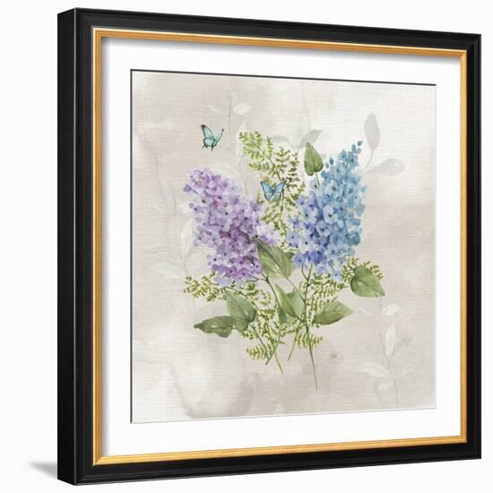 Lilac Cluster II-null-Framed Art Print