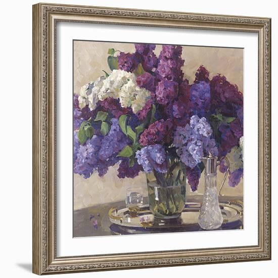 Lilac Cluster-Valeriy Chuikov-Framed Giclee Print