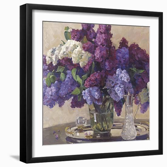 Lilac Cluster-Valeriy Chuikov-Framed Giclee Print