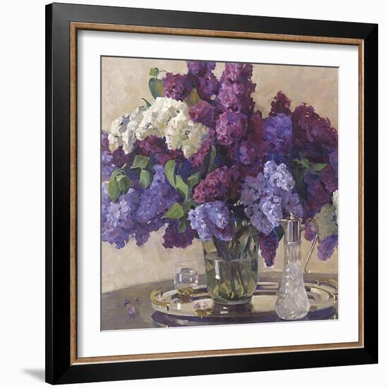 Lilac Cluster-Valeriy Chuikov-Framed Giclee Print