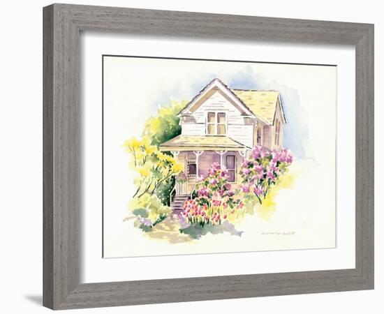 Lilac Farm-Gwendolyn Babbitt-Framed Art Print