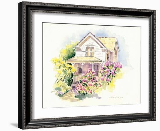 Lilac Farm-Gwendolyn Babbitt-Framed Art Print