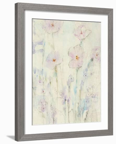 Lilac Floral I-Tim OToole-Framed Art Print